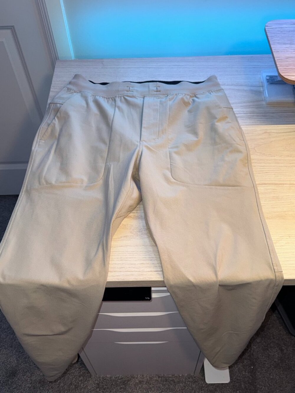 Lululemon Joggers - Light Beige